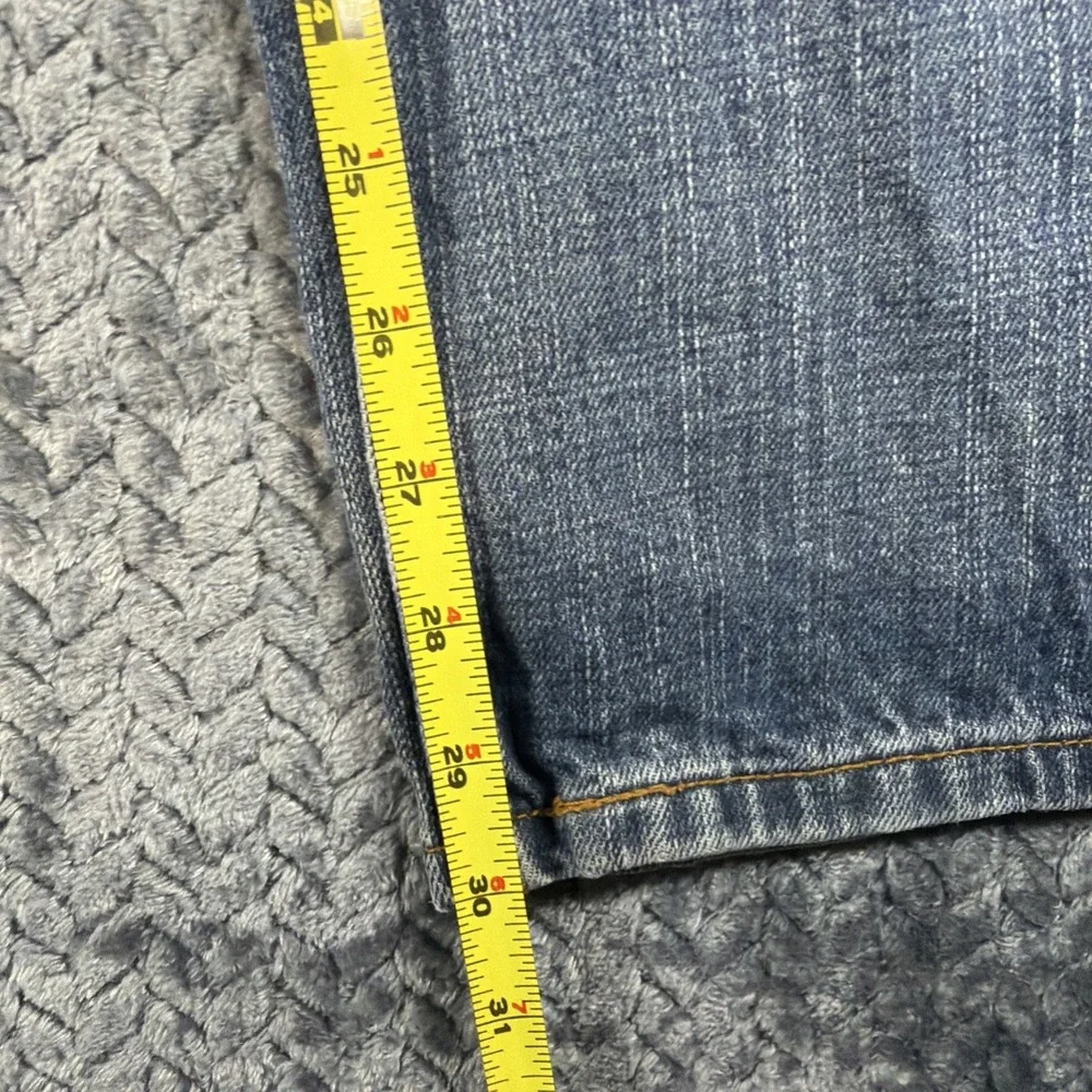 Levis 559 Jeans Mens 33x32 Blue Medium Wash Relaxed Straight Leg‎ Stretch Denim